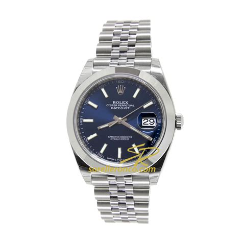 rolex datejust blu 4018 anni 1990|rolex datejust 41.